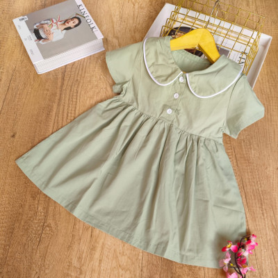 dress plain softy easy (132004) dress anak perempuan